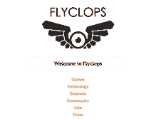 Tablet Screenshot of flyclops.com
